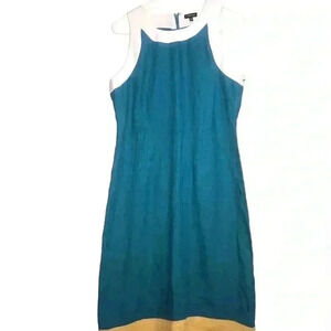 J. Peterman Great 70s look bold color Dress